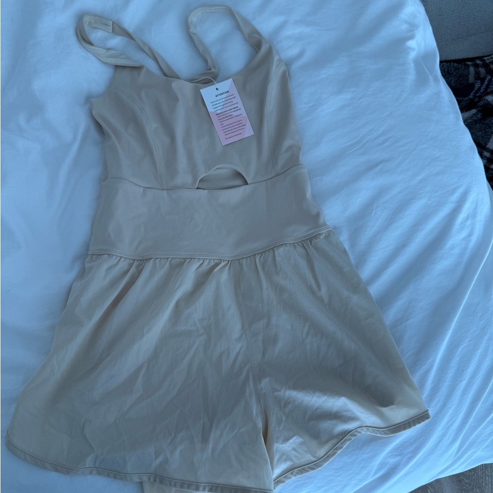 Elegant Cream Jumpsuit